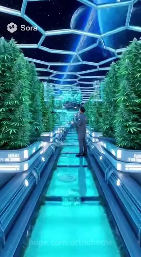 Welcome to the largest cannabis farm in the galaxy 🌌 by drtrichome