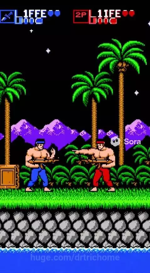 Behind the scenes that Contra Incorporated by drtrichome