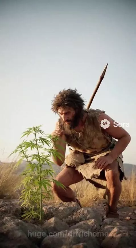 Ancient man with broken English finds some 🌱 by drtrichome