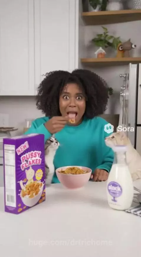 You have to be fair if there a 🐔 cereal why not make a 🐱 cer... by drtrichome