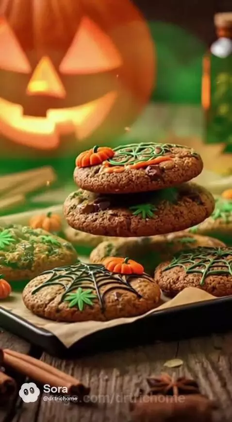 Infused Halloween 👻 🎃 cookies 🍪 by drtrichome