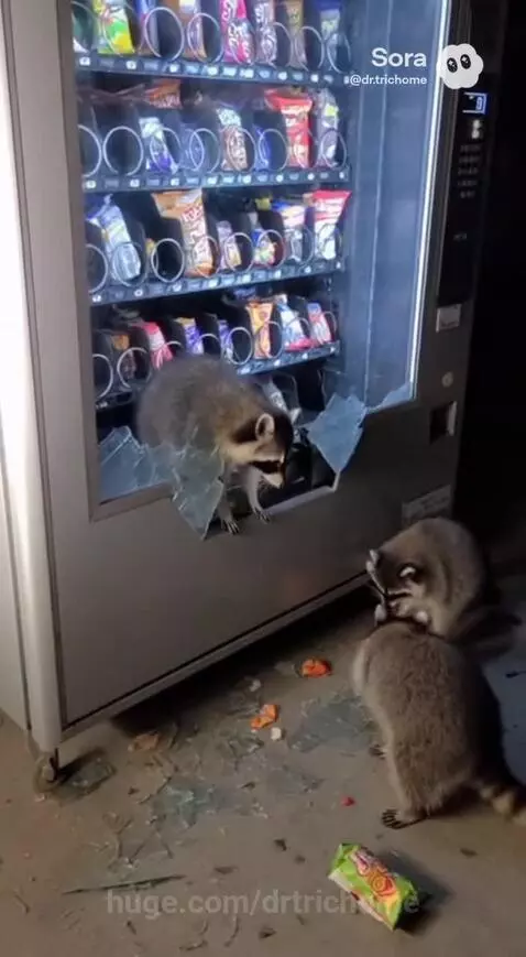 Did that 🦝 flip you off⁉️⁉️⁉️🖕🏽 by drtrichome