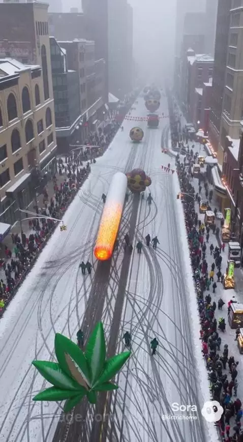 Cannabis snow ❄️ parade by drtrichome