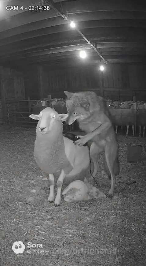 🐺 sheering 🐑 to 🍽️ by drtrichome