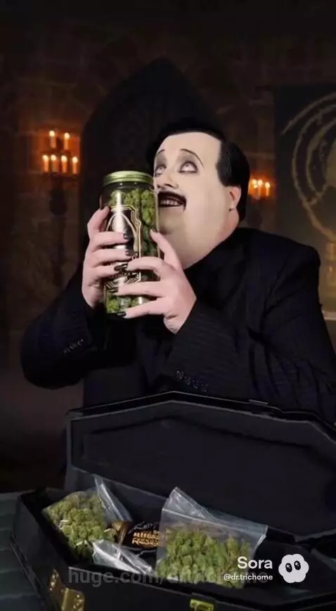 Paul bear shows off his weed stash 🔥 💨 by drtrichome