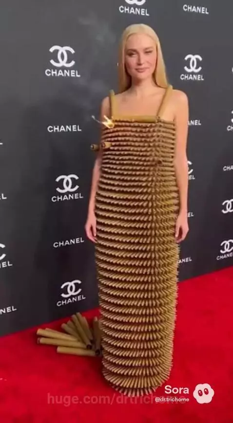 You see that blunt dress at the red carpet ⁉️🔥 by drtrichome