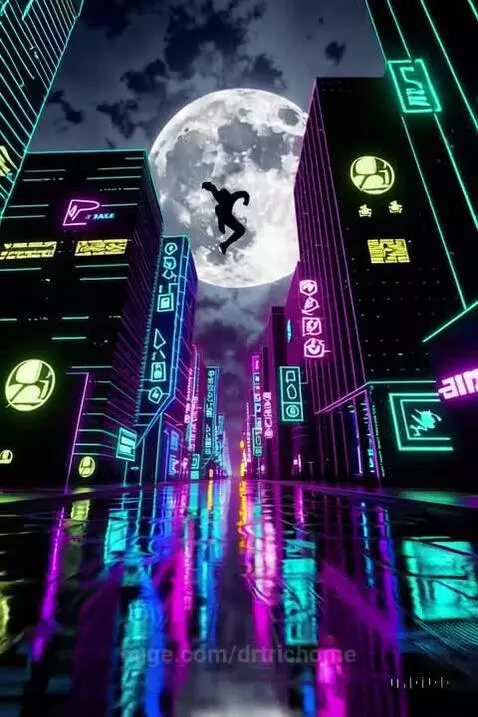 Blinky City by drtrichome
