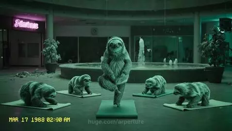 Sloth Yoga by arperture