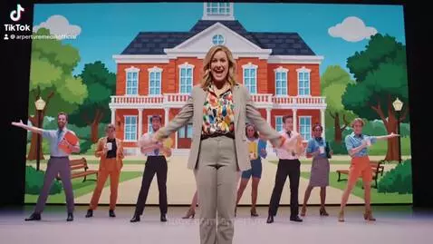 Parks and Recreation but as a community theater production by arperture