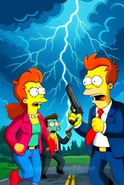 Homer has a gun by borednbased