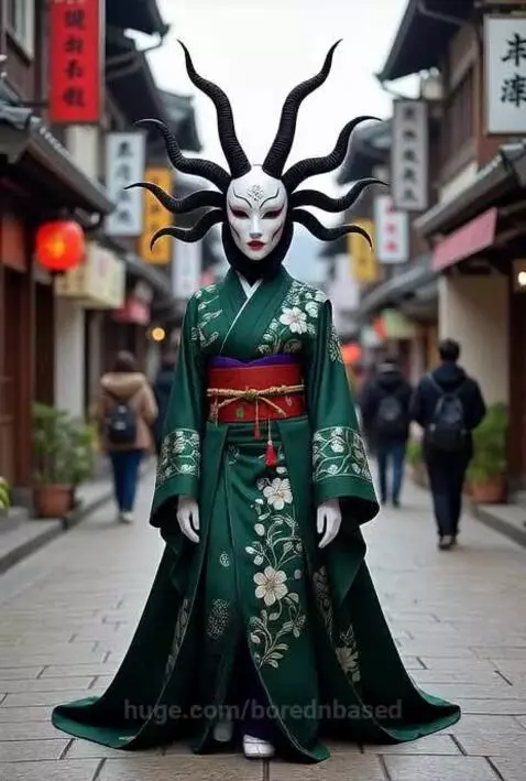 Japanese Traditional Gown by borednbased