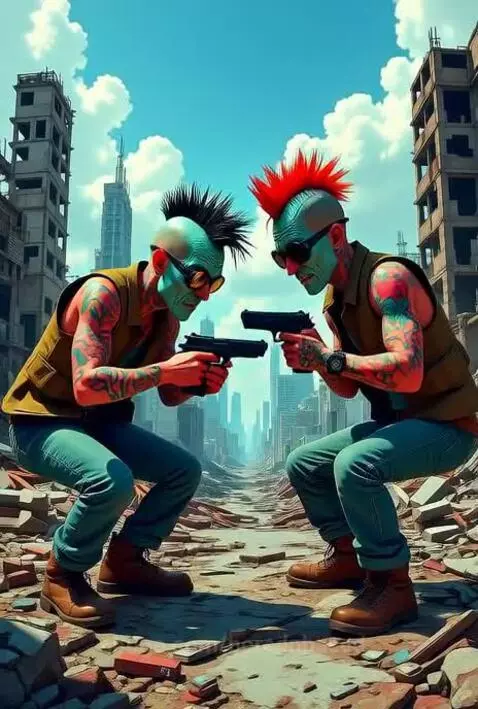 Lefty Gun Play by borednbased