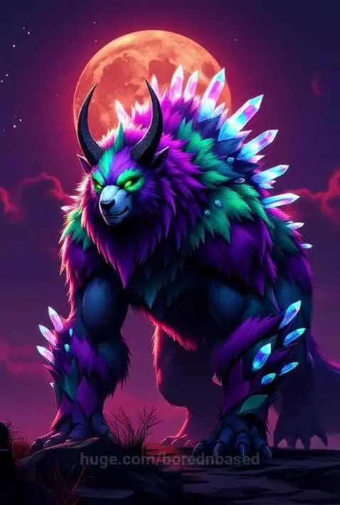 Bear wolf 🐺 by borednbased