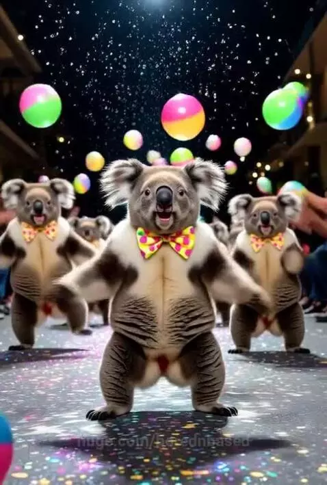 Koala Dance 🐨 by borednbased