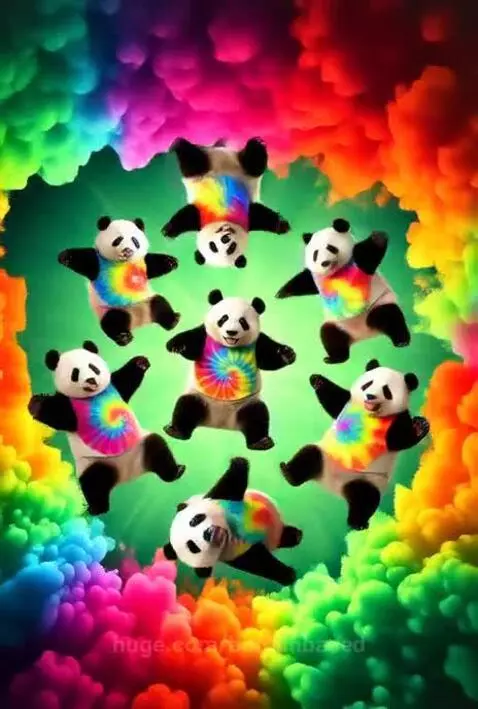 Wierd Panda Vibes 🐼 by borednbased