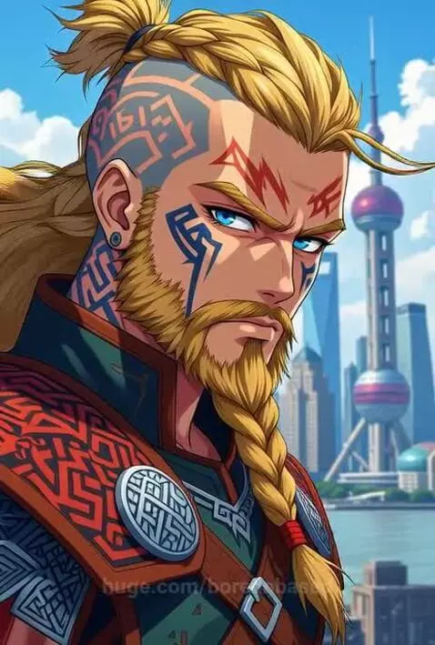 Viking Anime by borednbased