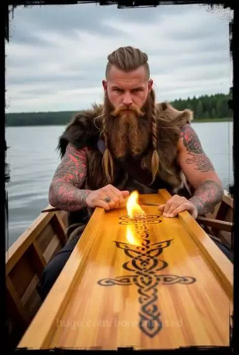 Viking inlay burning by borednbased