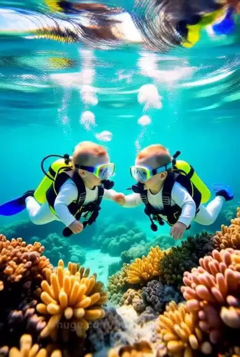 Scuba kids by borednbased