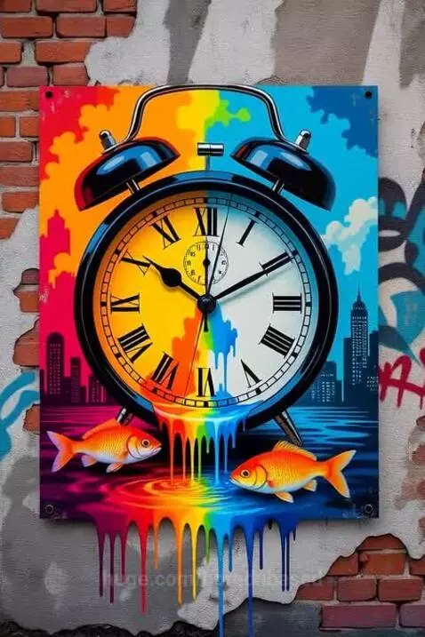 Fish Clock by borednbased
