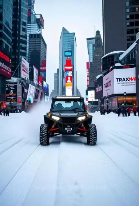 Side by side in NYC in winter by borednbased