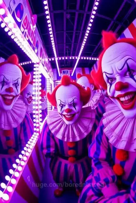 Clowns creep me out 🤡 by borednbased