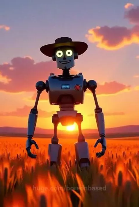Robot cowboy by borednbased