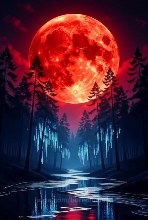Blood moon by borednbased