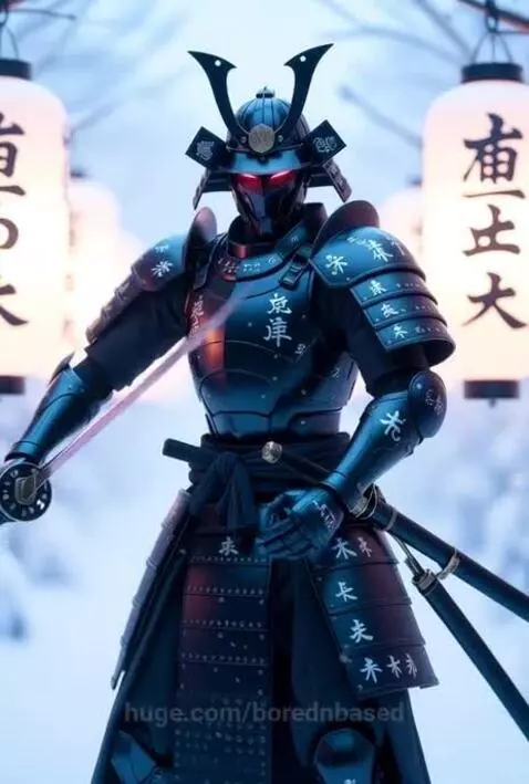 Snow Samurai ❄️ by borednbased