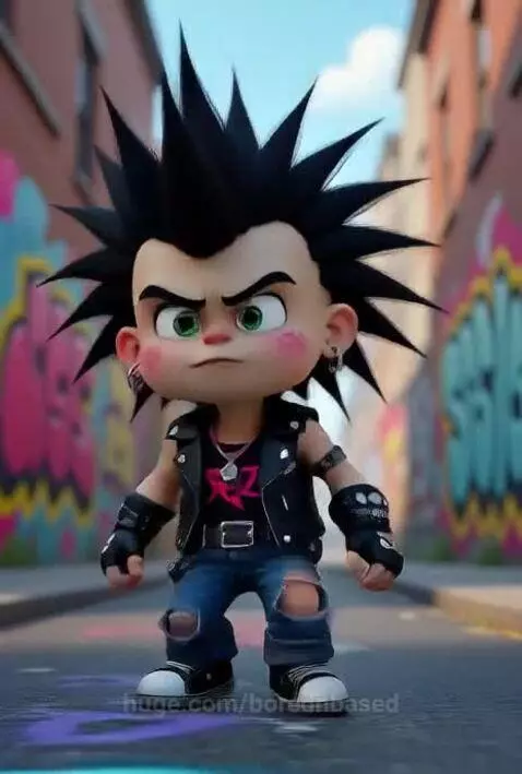 3d Punk by borednbased