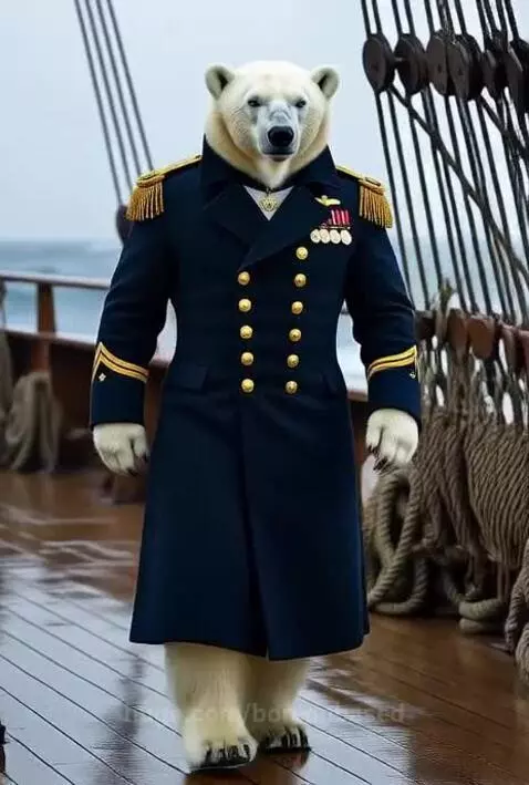 Admiral on deck 🫡 by borednbased