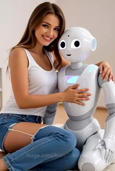 Lucky robot 🤖 by borednbased
