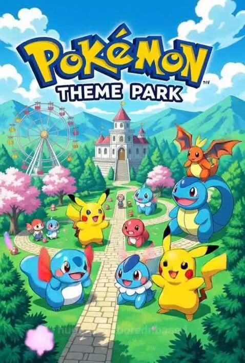 Pokemon Theme Park by borednbased