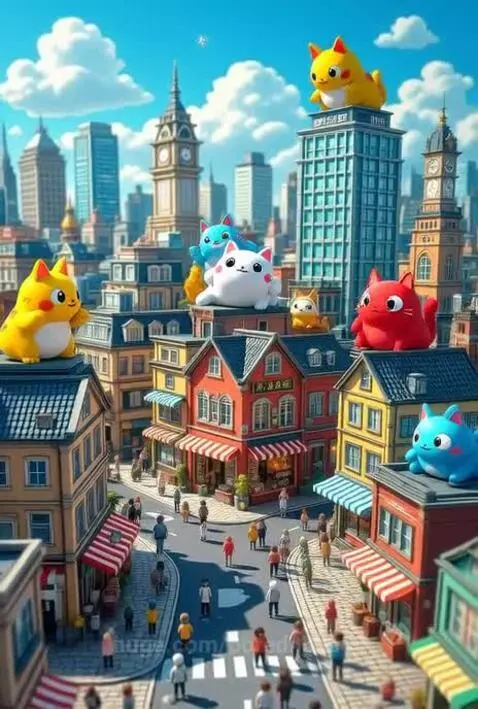 Kitty City 😺 by borednbased