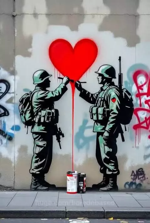 Banksy  Soldier by borednbased