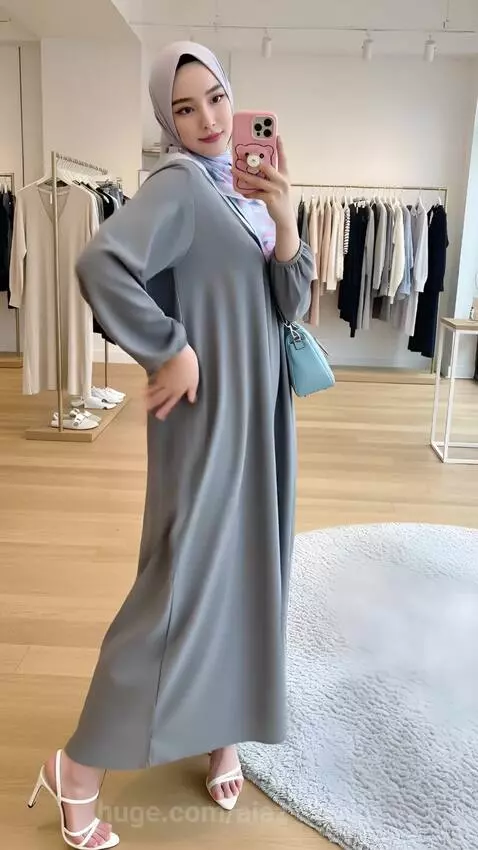 004-Modest fashion, elegant, chic, social media influencer s... by aiaz-studio