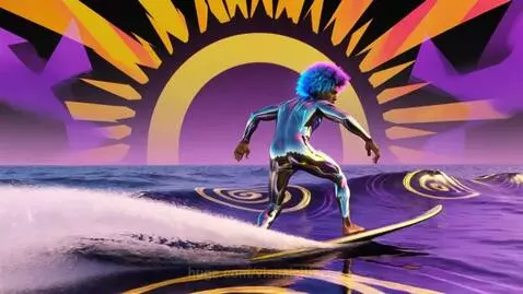AFRO SURFER by visualcitizen