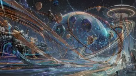 Silly String in Space by visualcitizen