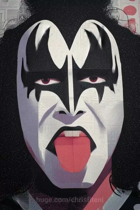 Gene Simmons by chrisfiteni