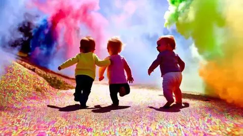 A Colour Fun Run by earthshot
