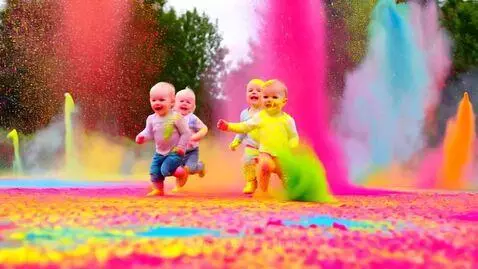Colour Run Fun by earthshot