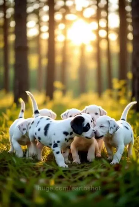 Cute Little Dalmations by earthshot