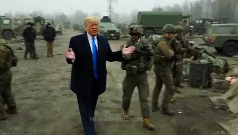 President in a active mood by trumpmos