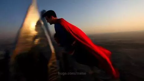 Super man saves.... ❤️❤️ by mene