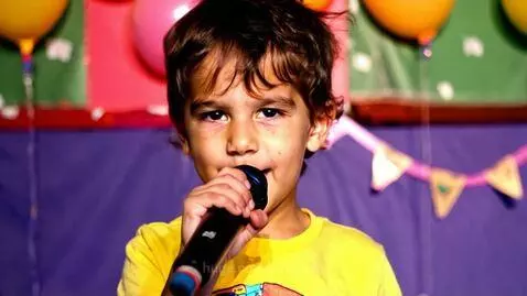 Singing boy by kingman