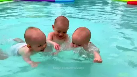 Can babies really swim? by macoma