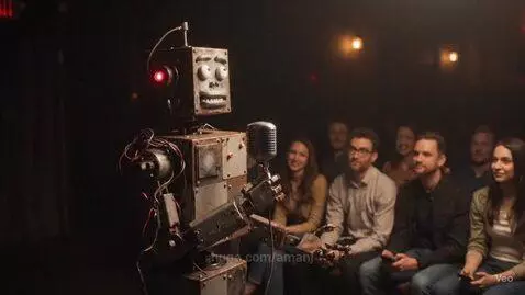 Robot Stand-Up Comedy Night by amanj