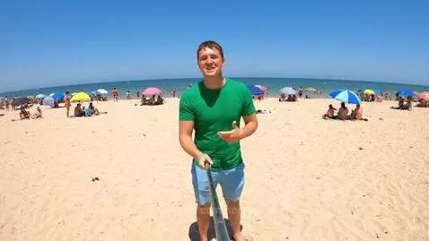 Vlog at beach by sooraj