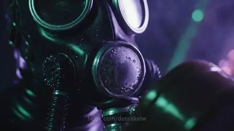 gas mask trumpet by denrakeiw