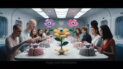 The Space Brain Banquet by denrakeiw