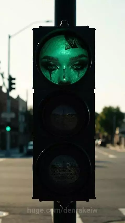 traffic light by denrakeiw